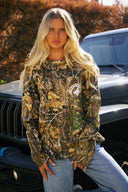 Diamond cross ranch Longsleeve Pocket Camo t-shirt
