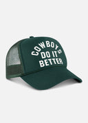 Diamond cross ranch cowboys do it better cap