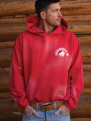 Sun Faded Buckin Hoodie