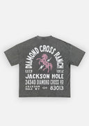 Diamond Cross Ranch black T-Shirt