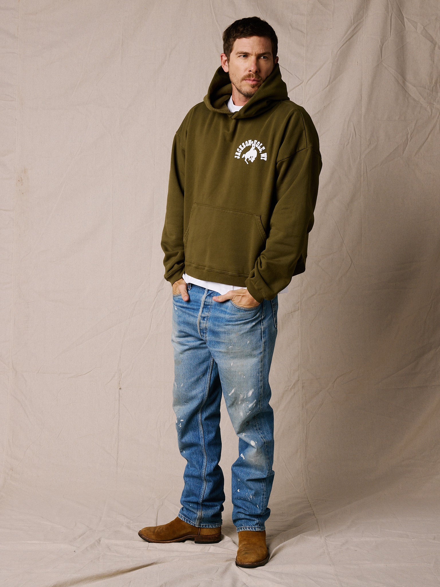 Buckin Hoodie | Diamond Cross Ranch