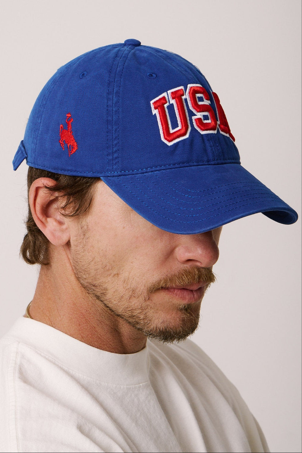 Blue USA Hat | Diamond cross ranch USA Collection cap