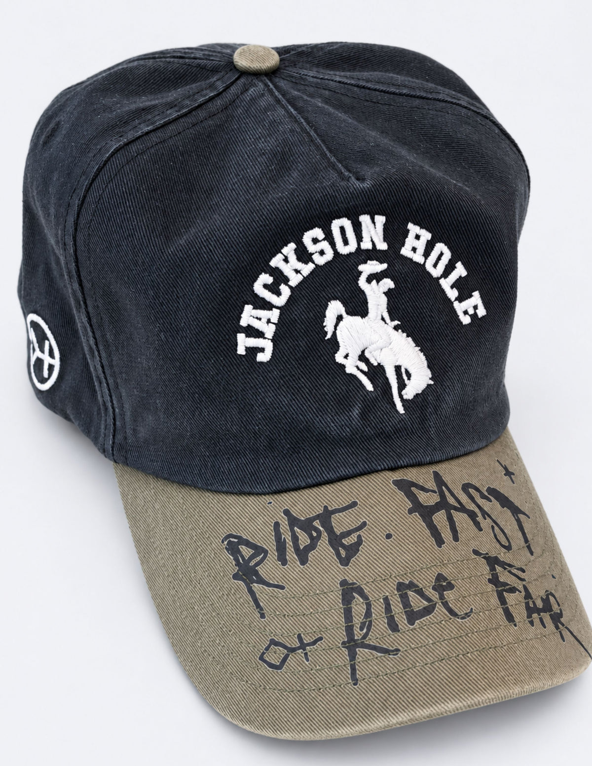 Jackson Black + Tan Brim | Winter 27 Range Caps
