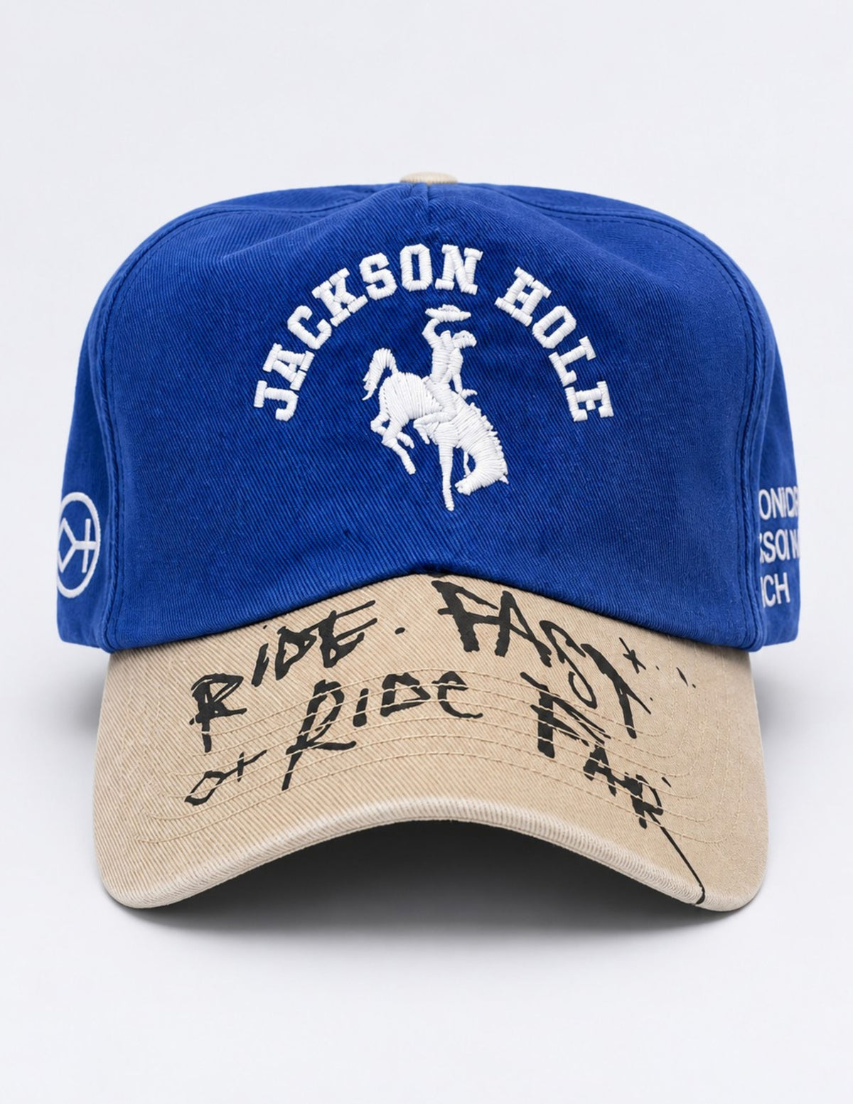 Jackson Blue + Tan Brim | Winter 27 Range Caps