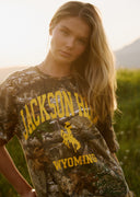 Diamond cross ranch Camo Jackson Hole Tee