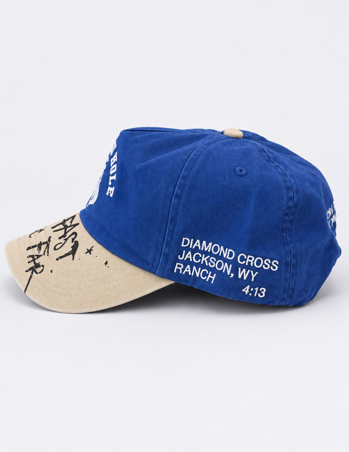 Jackson Blue + Tan Brim | Winter 27 Range Caps
