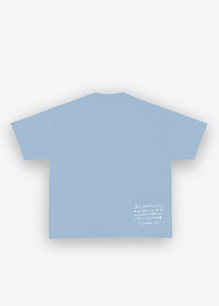 Diamond Cross Ranch Blue Horse Blue T-shirt 