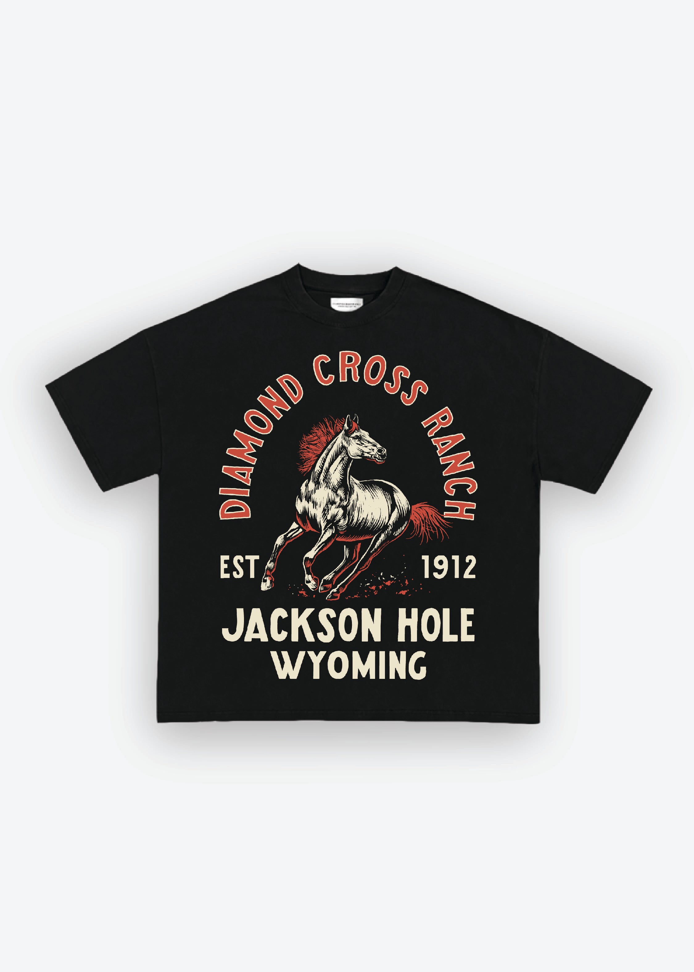 Bronco | Jackson Hole t-shirts – Diamond Cross Ranch