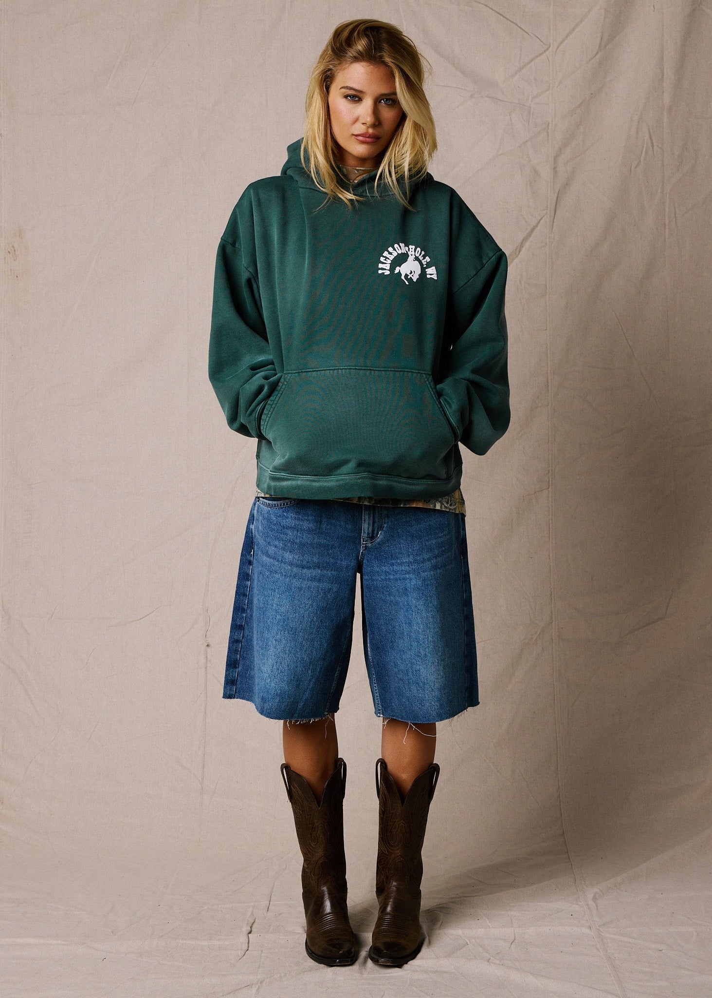 Buckin Hoodie | Diamond Cross Ranch