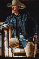 Diamond Cross Trucker Jacket