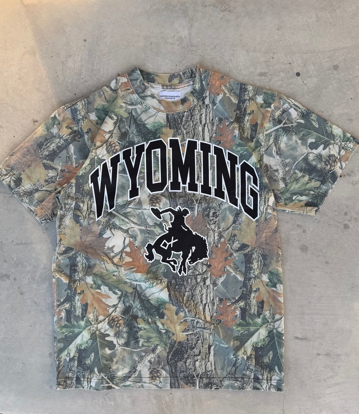 Camo WYOMING Tee
