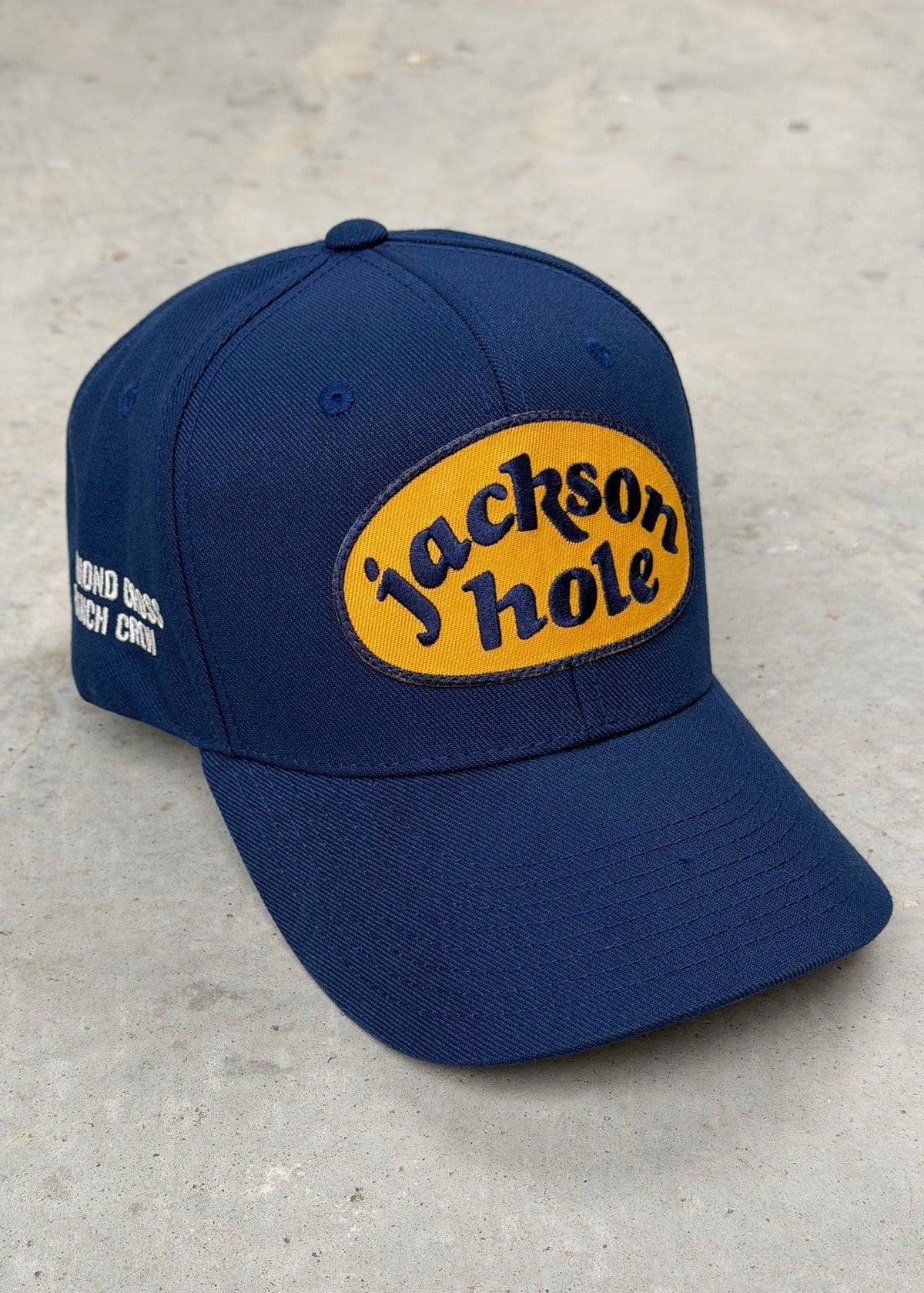 Navy Jackson Hole Patch Hat | Patch Hats