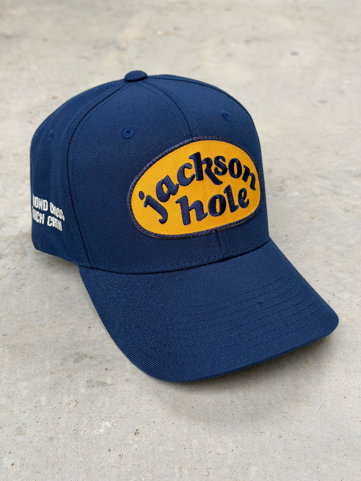 Navy Jackson Hole Patch Hat | Patch Hats