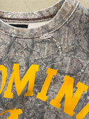 Distressed Camo Crewneck