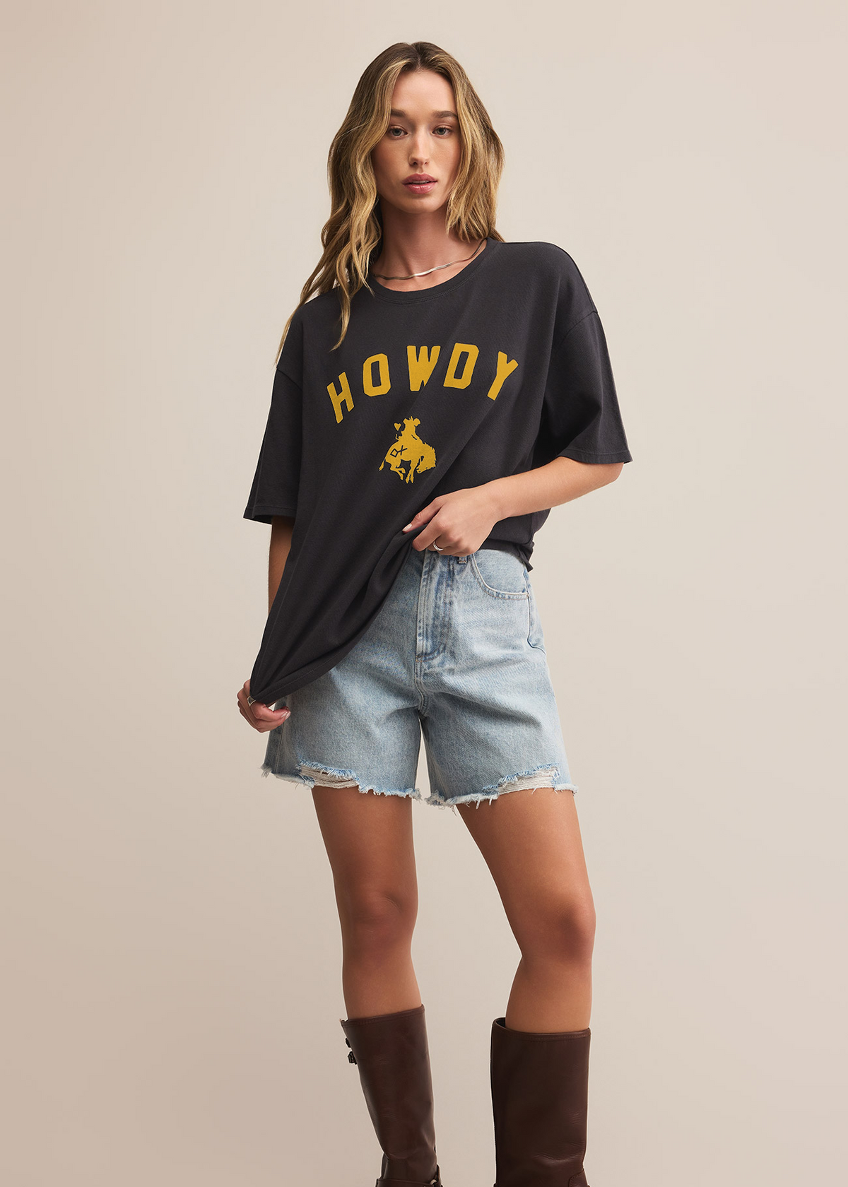 Howdy Black & Yellow | Howdy Tee