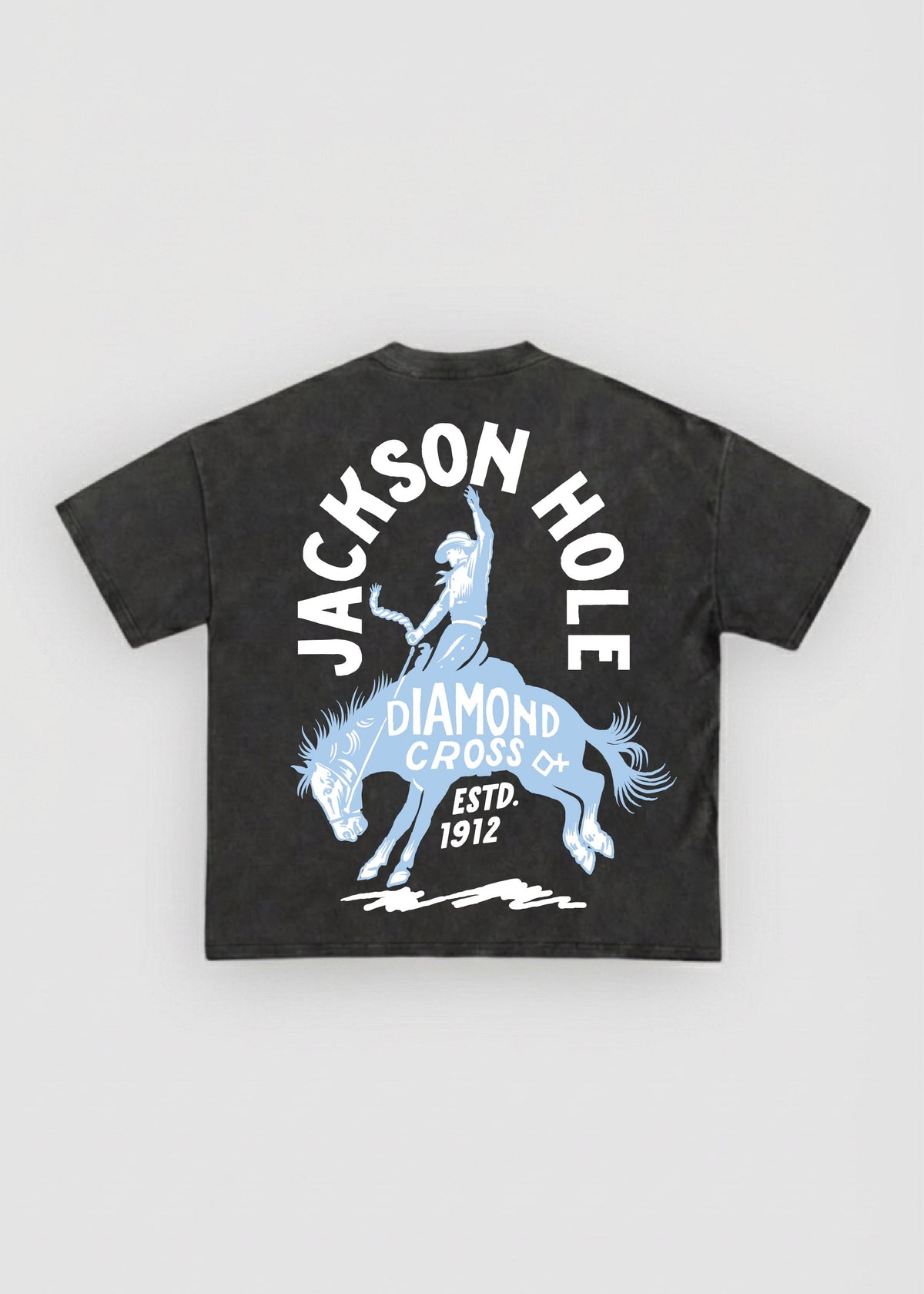Sun Faded Black | Diamond Cross Ranch Maverick T-Shirt