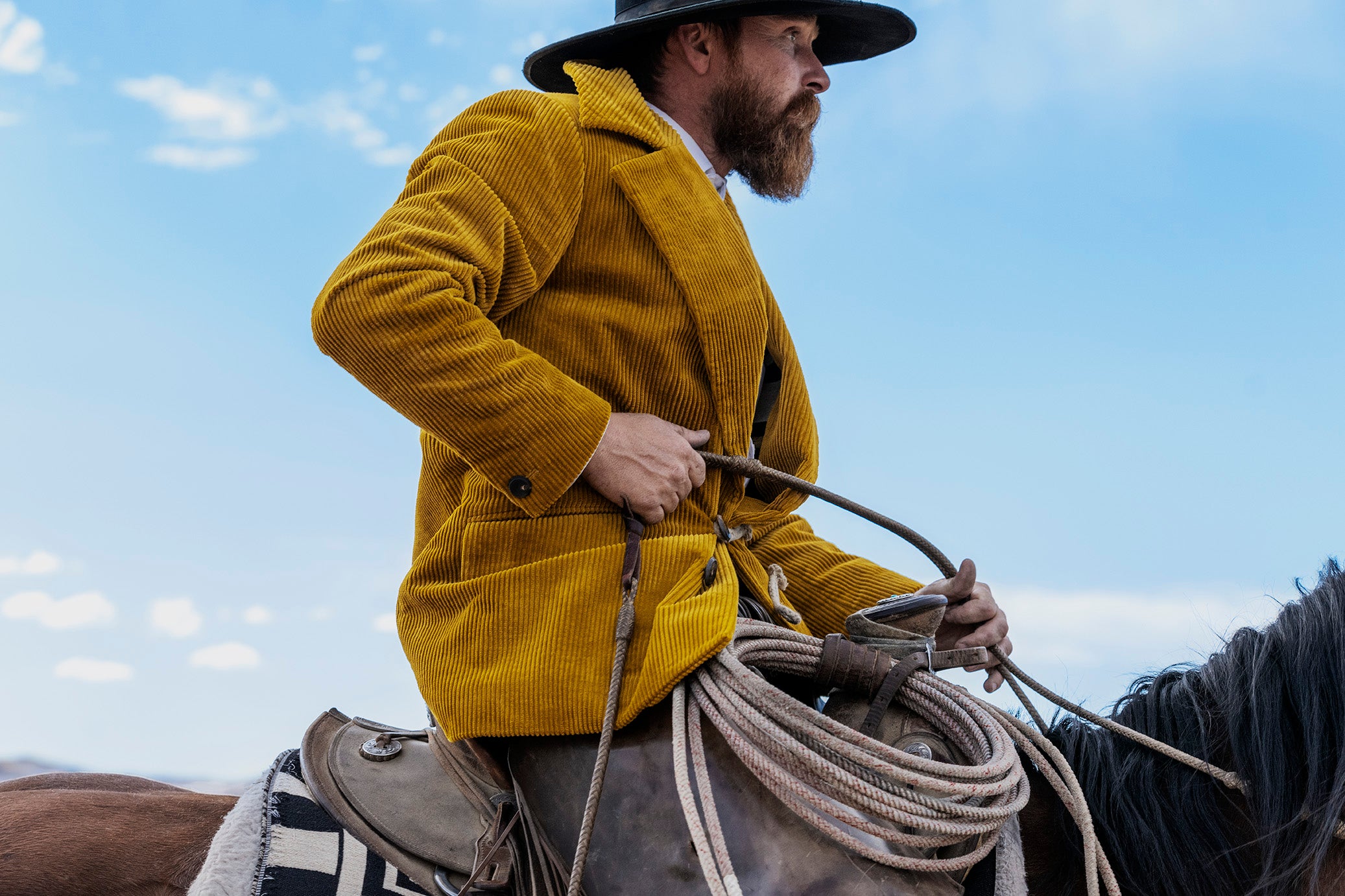 Corduroy Cowboy Jacket | Diamond Cross Ranch