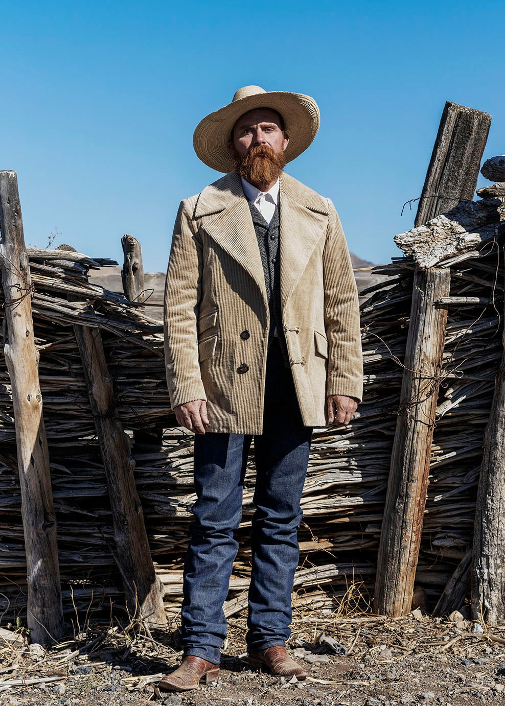 Corduroy Cowboy Jacket | Diamond Cross Ranch