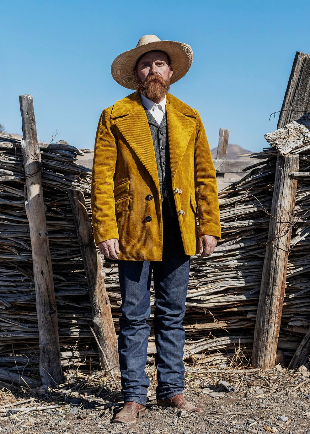 Corduroy Cowboy Jacket | Diamond Cross Ranch