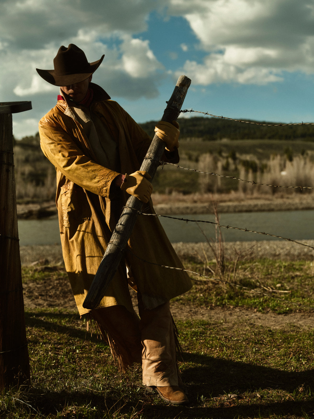 Yellow Duster Jacket