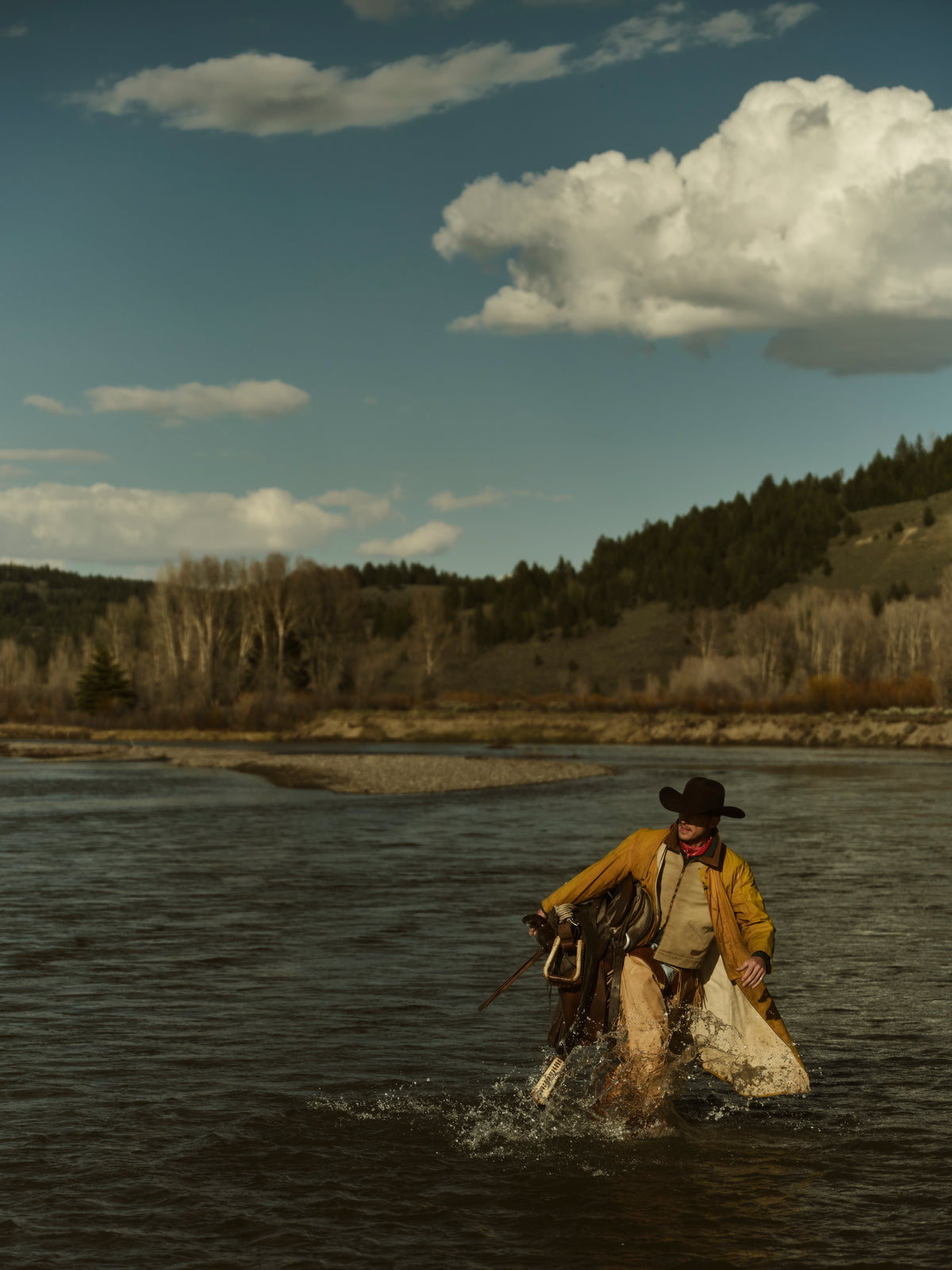 Yellow Duster Jacket