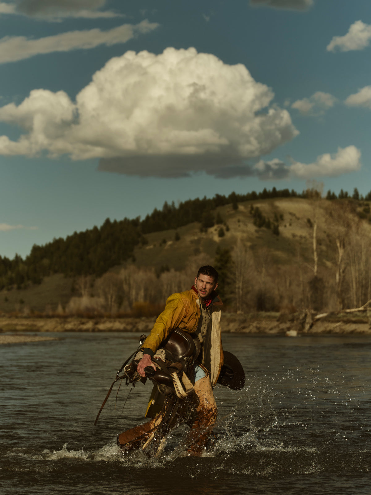 Yellow Duster Jacket