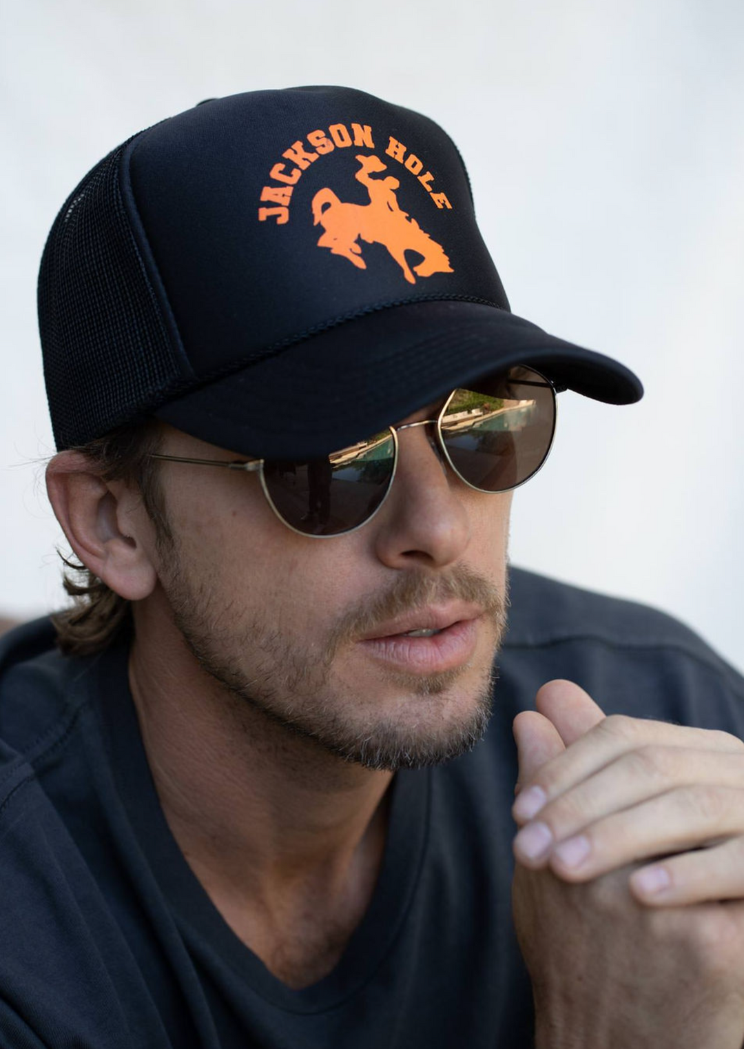 Jackson Cowboy Trucker Diamond Cross Ranch