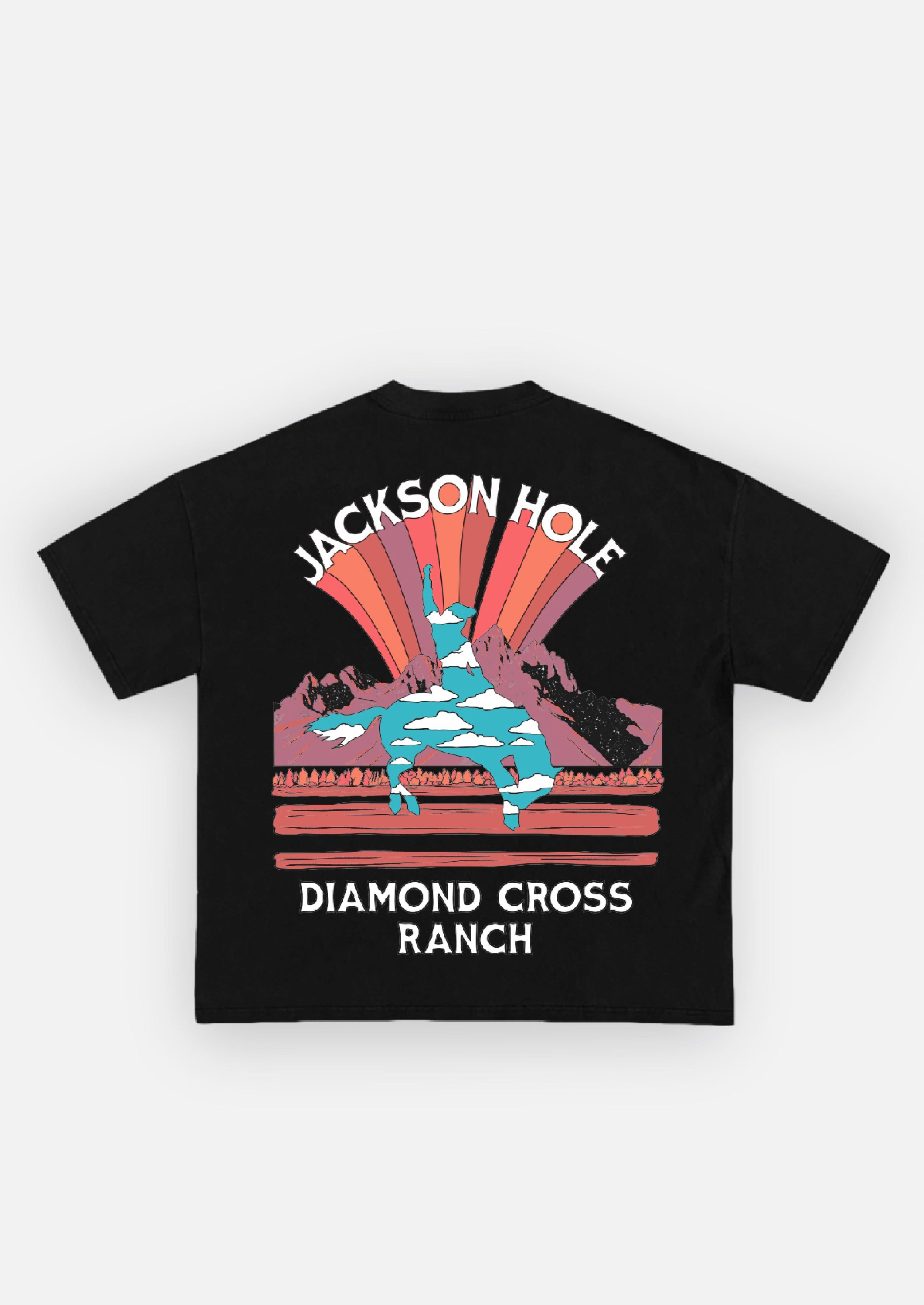 Diamond Cross Ranch Colorful T-Shirt