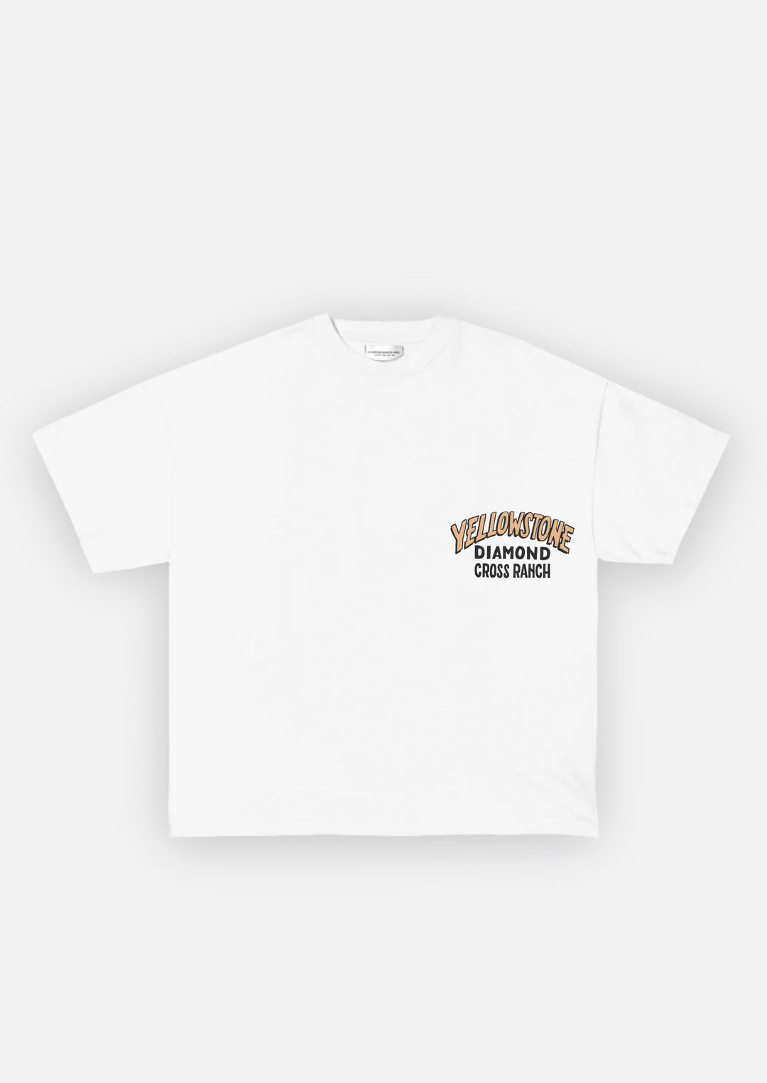 Diamond Cross Ranch Yellowstone White T-Shirt 