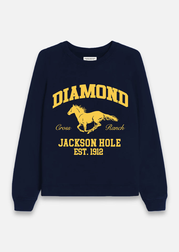 Diamond Cross Ranch Navy Sprinter Sweatshirt