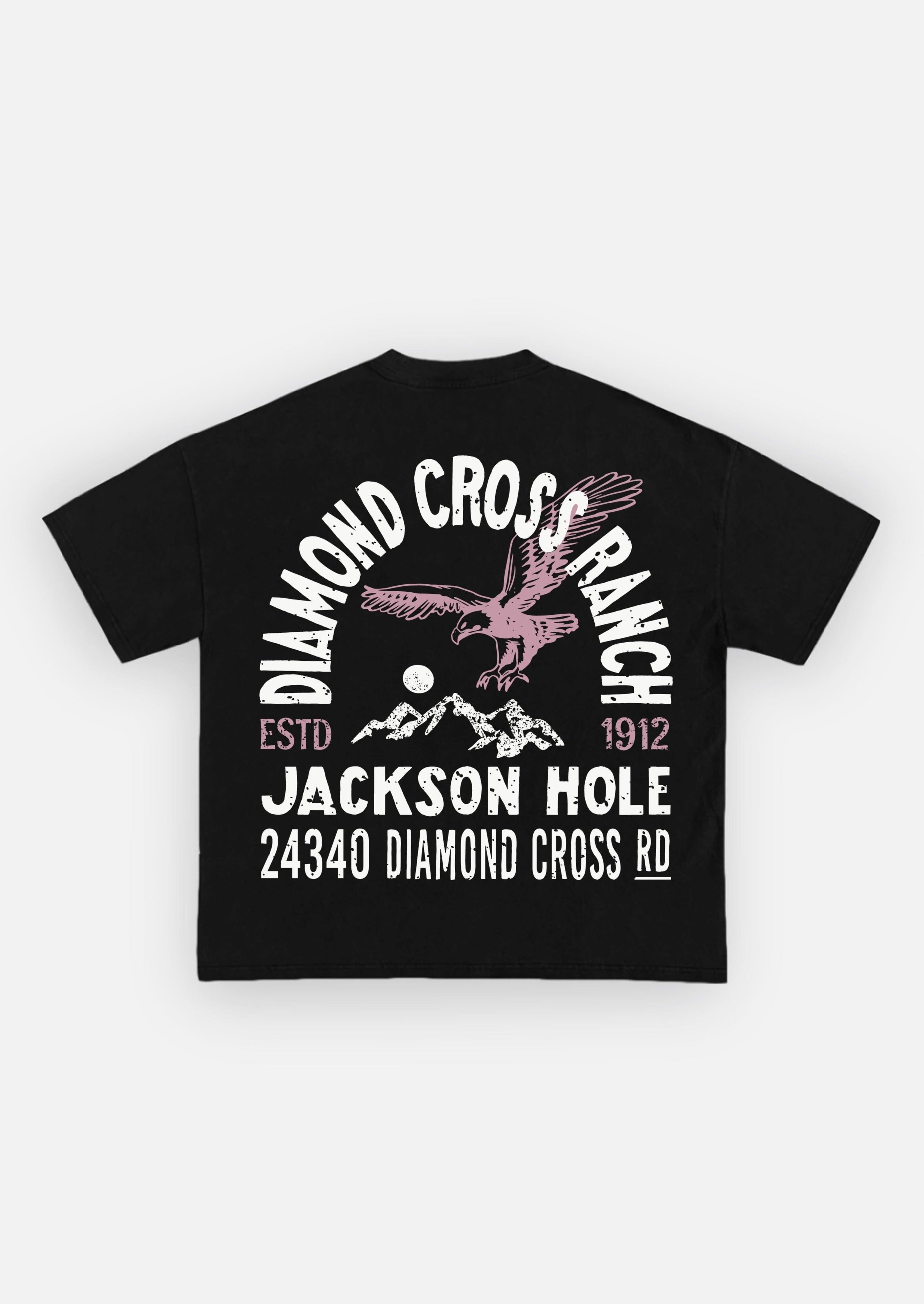 Diamond Cross Ranch Eagle Address T-Shirt 