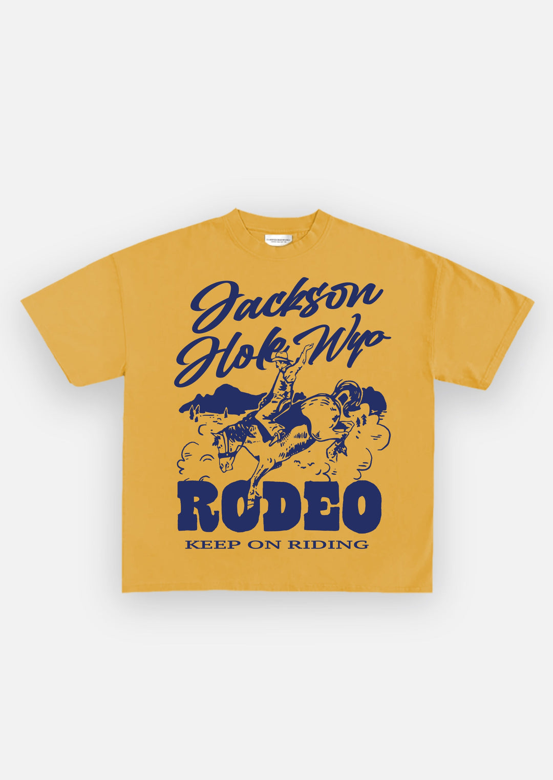 Diamond Cross Ranch Yellow VINTAGE T-Shirt 