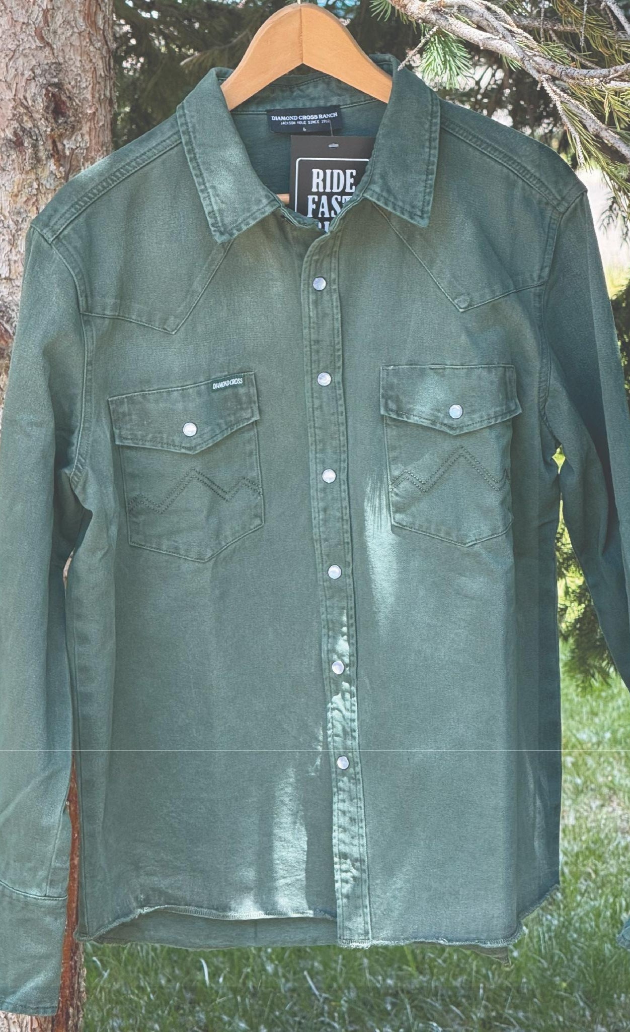 Sun Faded Cowboy Shirts – Diamond Cross Ranch
