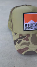 Red Hunt Patch Trucker