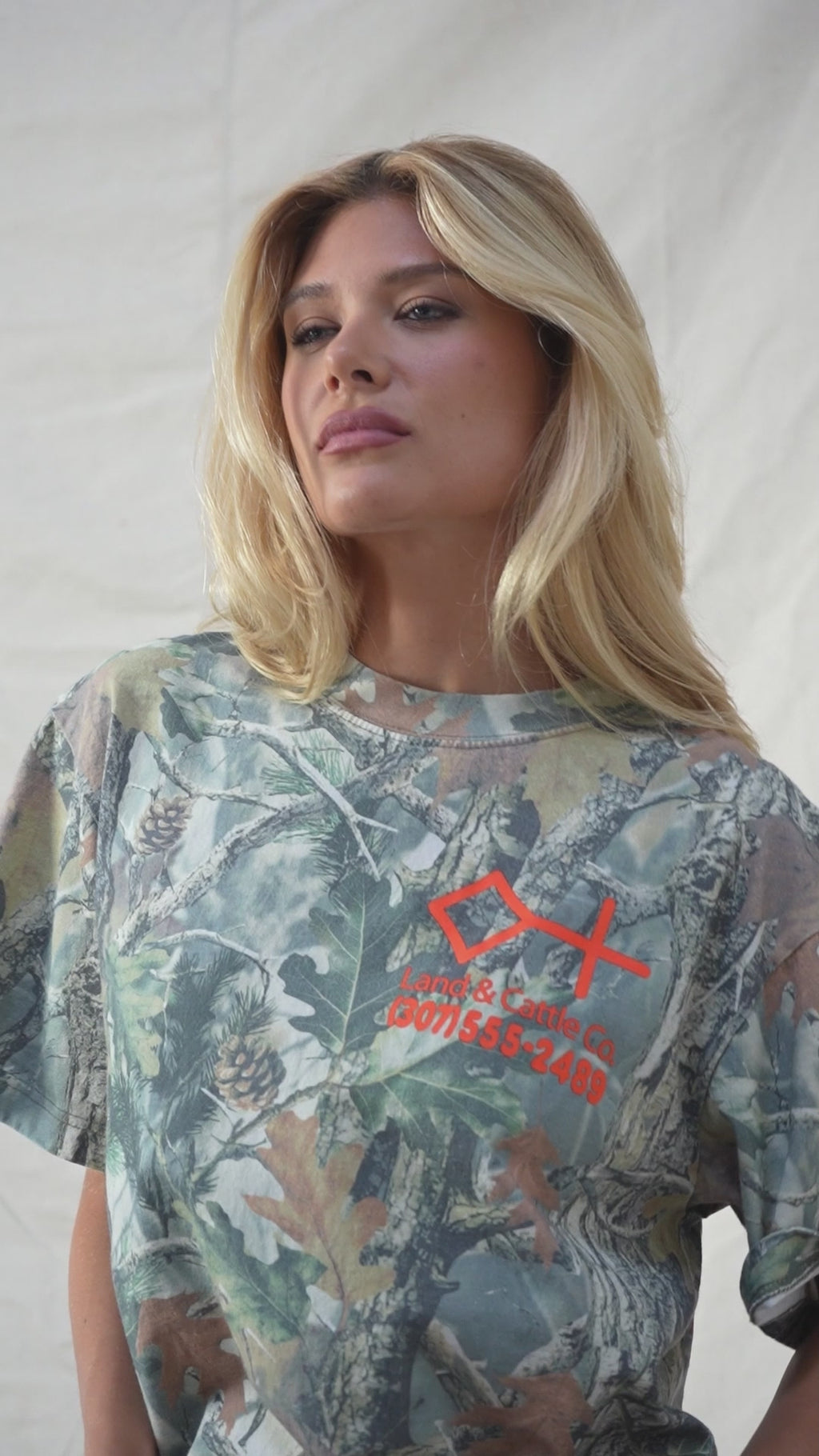 Camo Address Tee