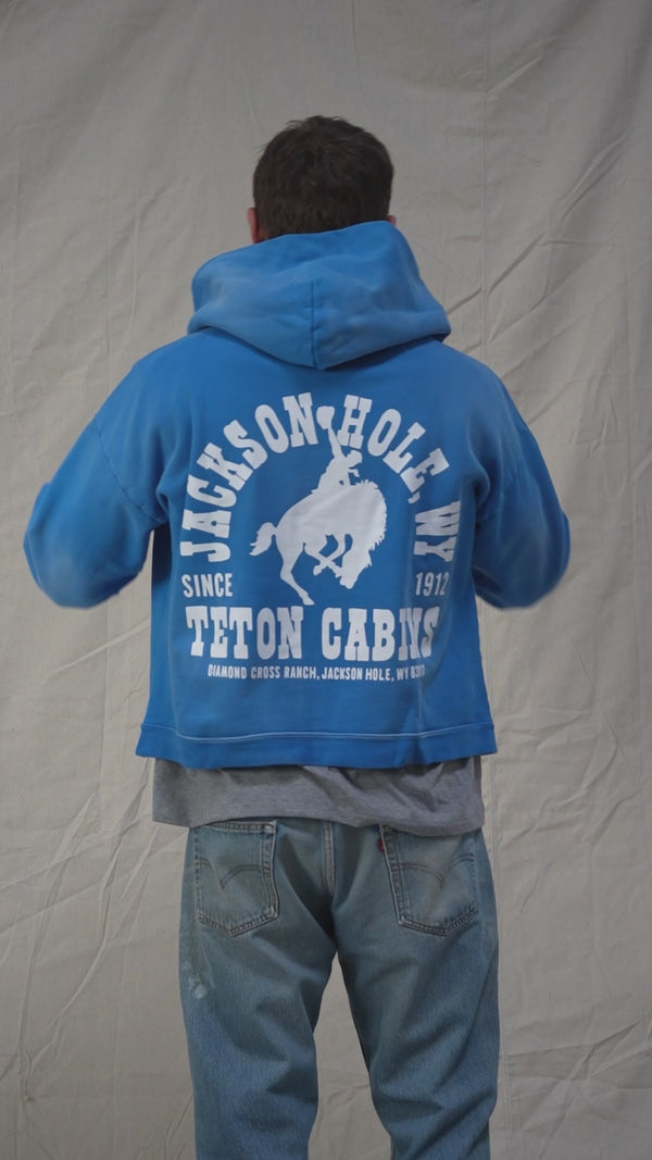 Sun Faded Buckin Hoodie | Diamond Cross Ranch
