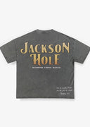 Diamond Cross Ranch Wyomin Grey T-Shirt 