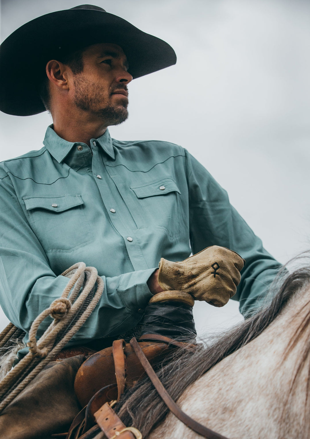 Diamond Cross Ranch Wyoming Cowboy Shirt