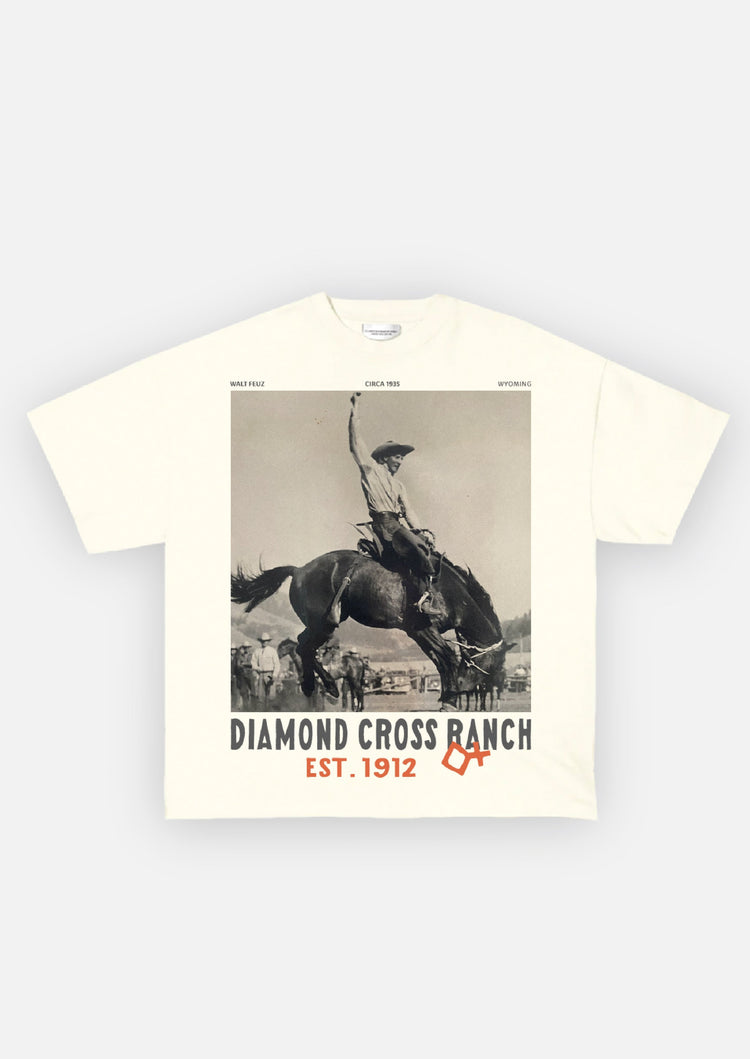 Diamond Cross Ranch Cowboy Rodeo Legend T-Shirt