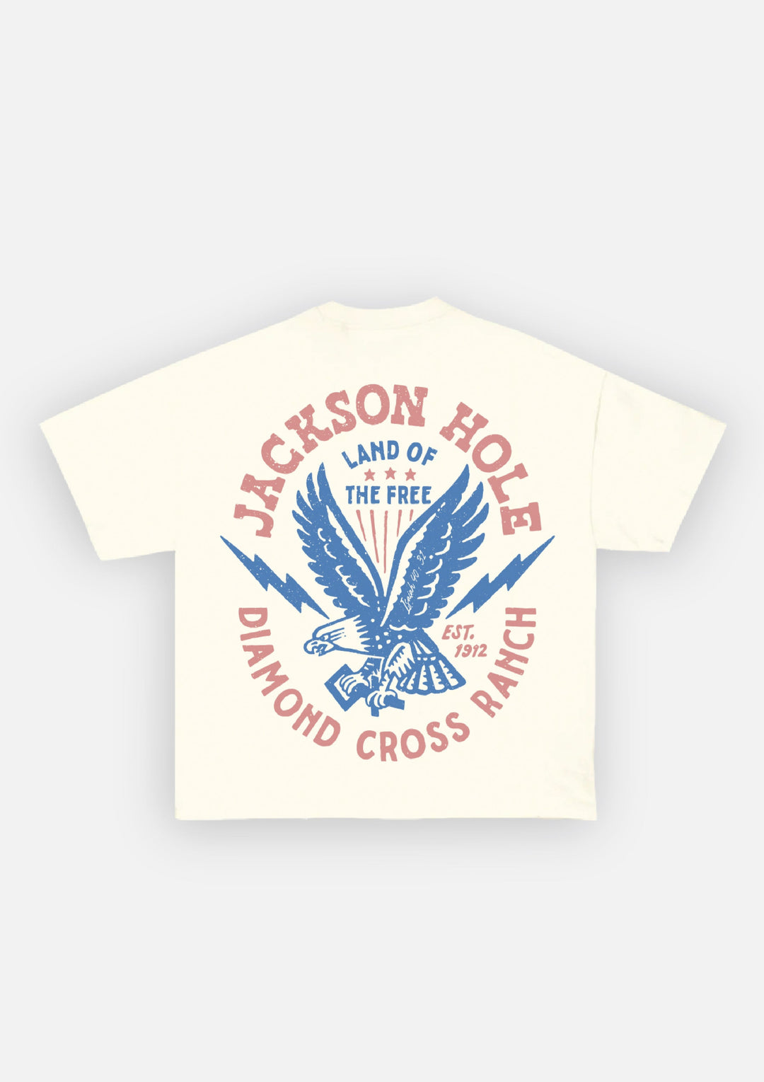 Diamond Cross Ranch Yellowstone White Hi Flyer T-Shirt