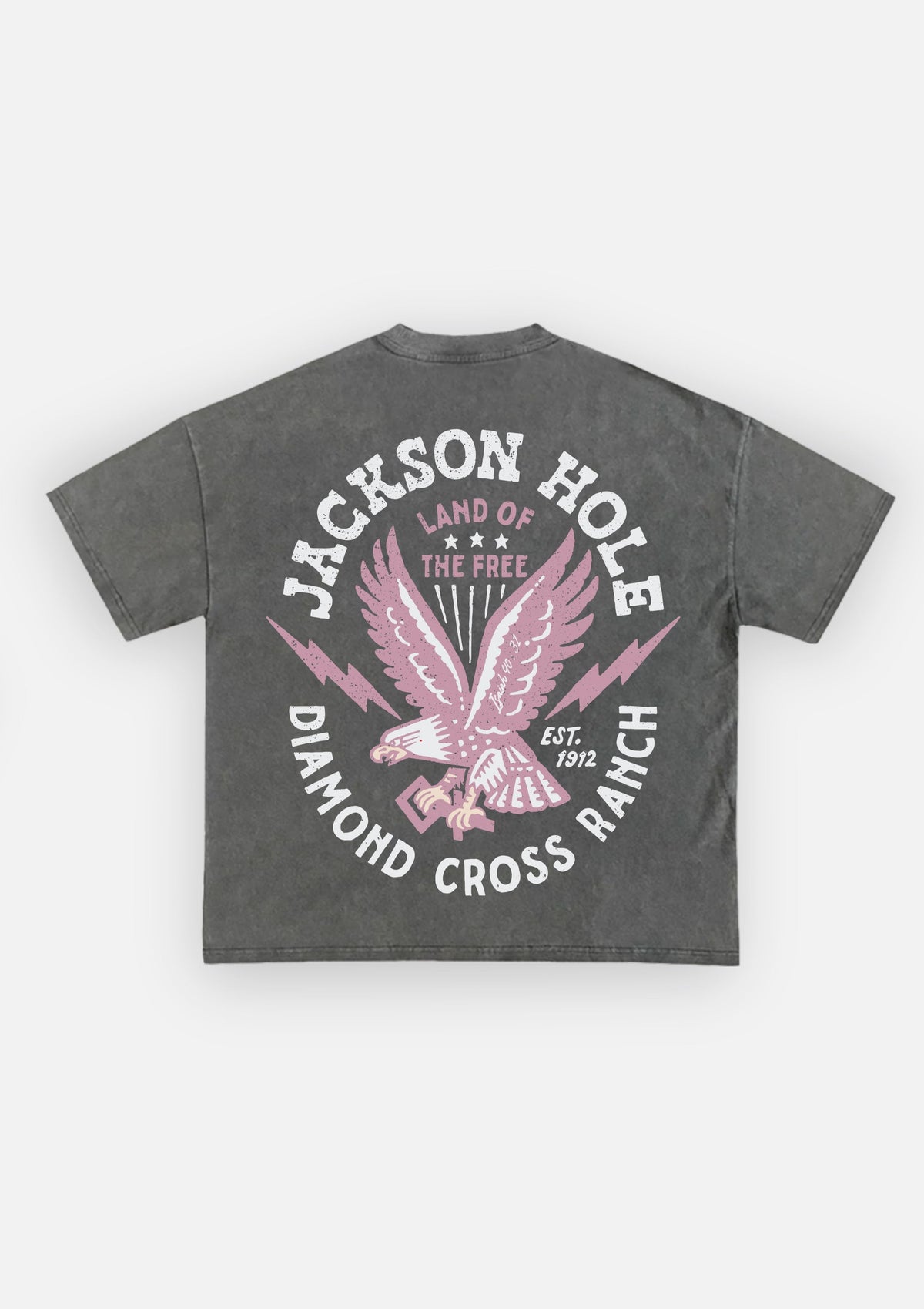 Black Distressed | Diamond Cross Ranch Yellowstone Black Hi Flyer T-Shirt
