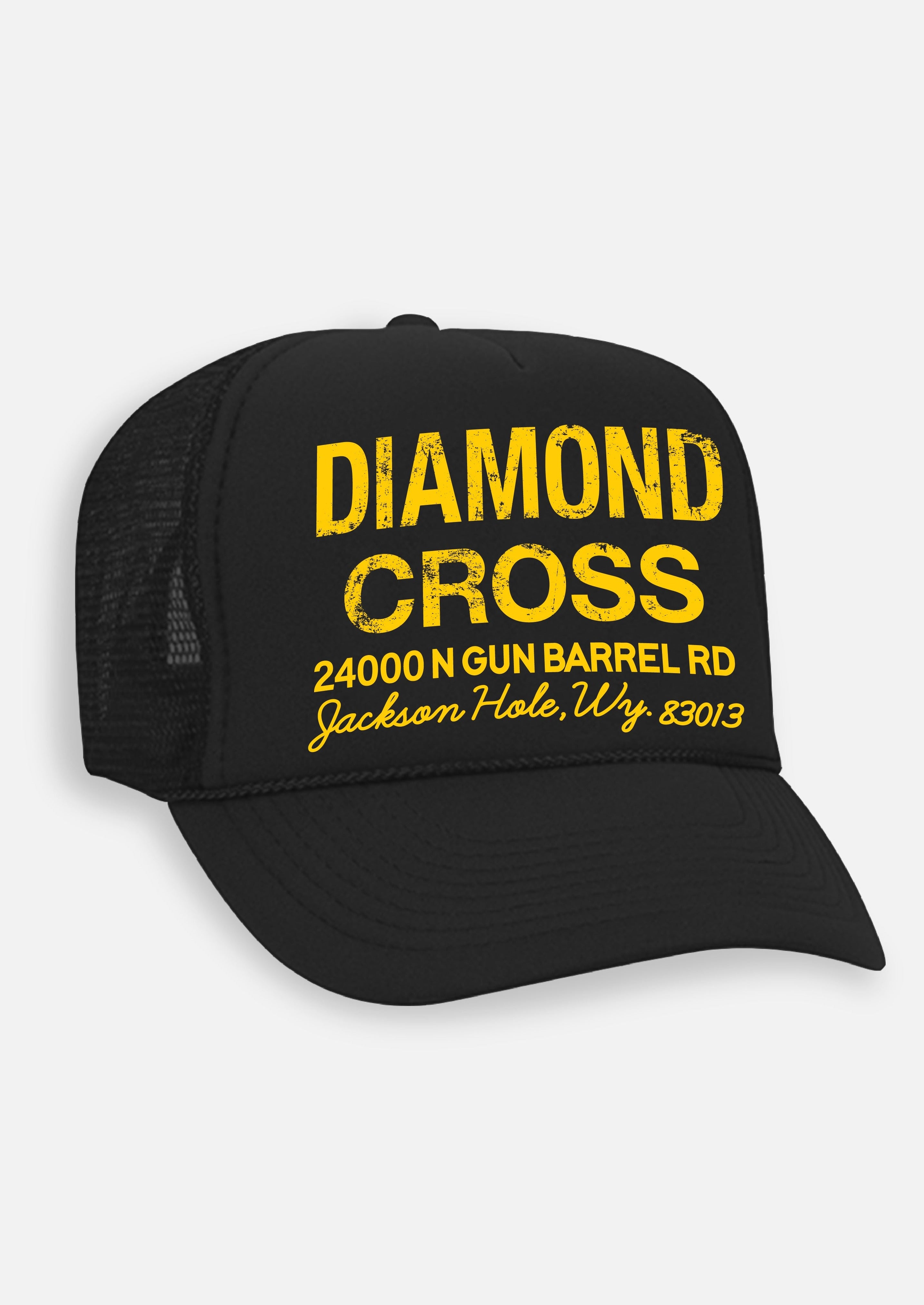 Diamond Cross Ranch Ranch Address Trucker Cap