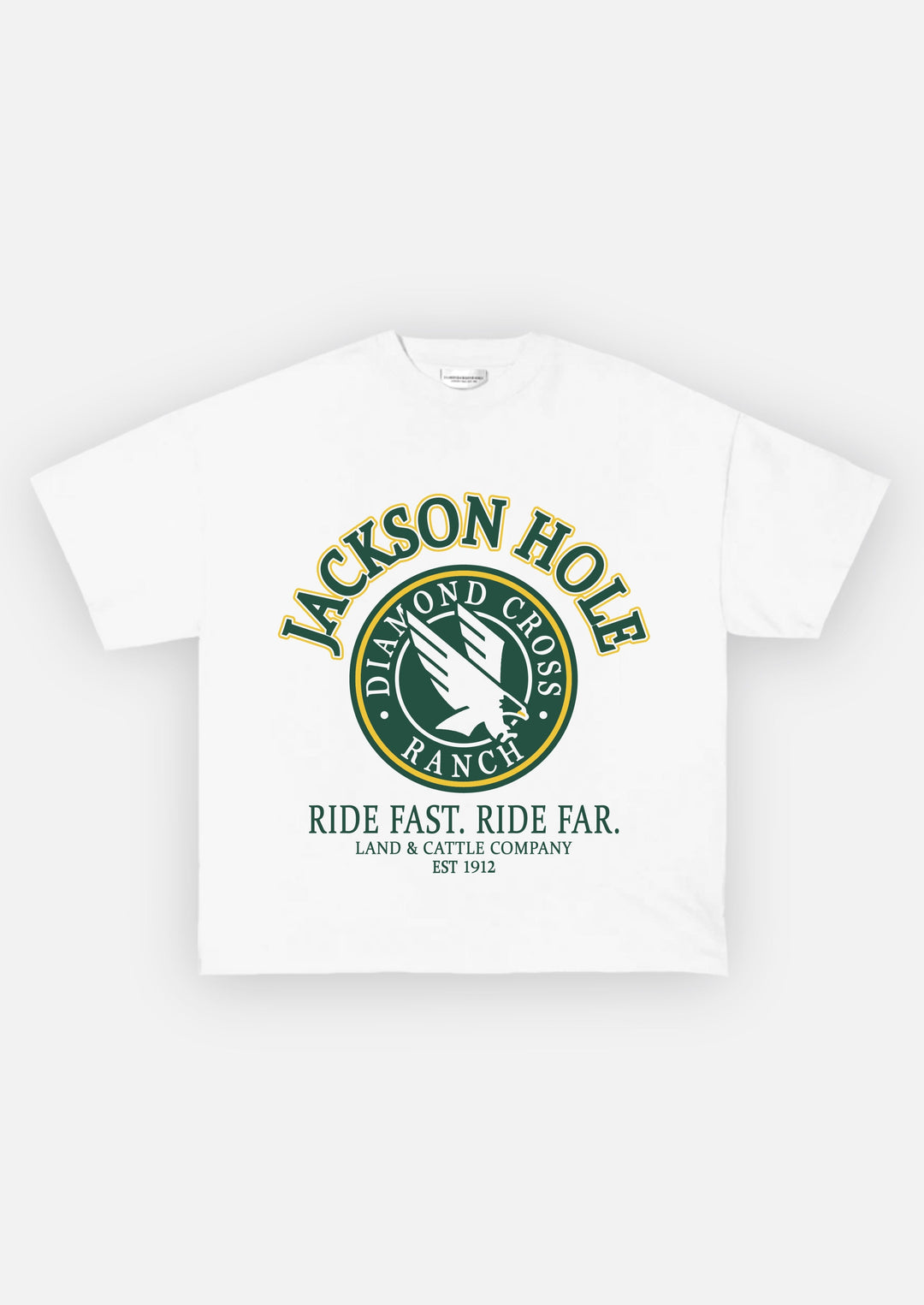 Diamond Cross Ranch Eagle Crest T-Shirt 