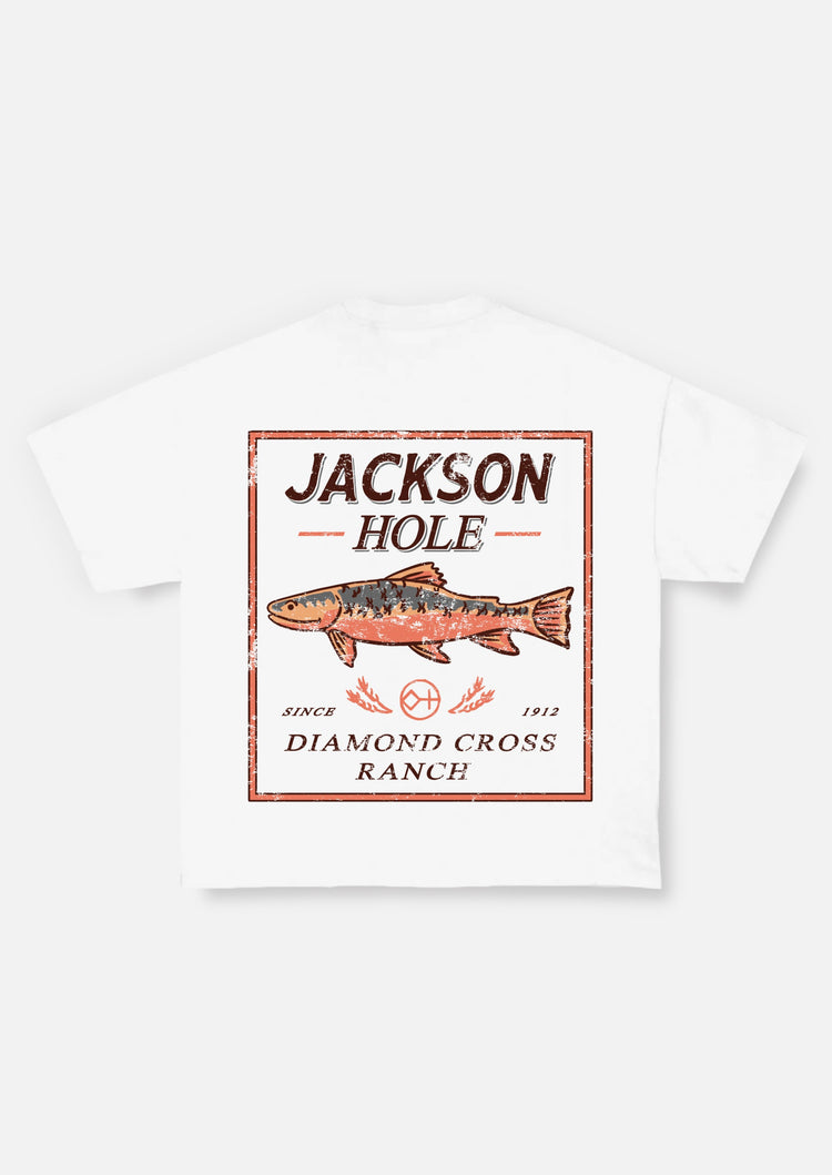 Diamond Cross Ranch Jackson Hole Fishin T-Shirt 