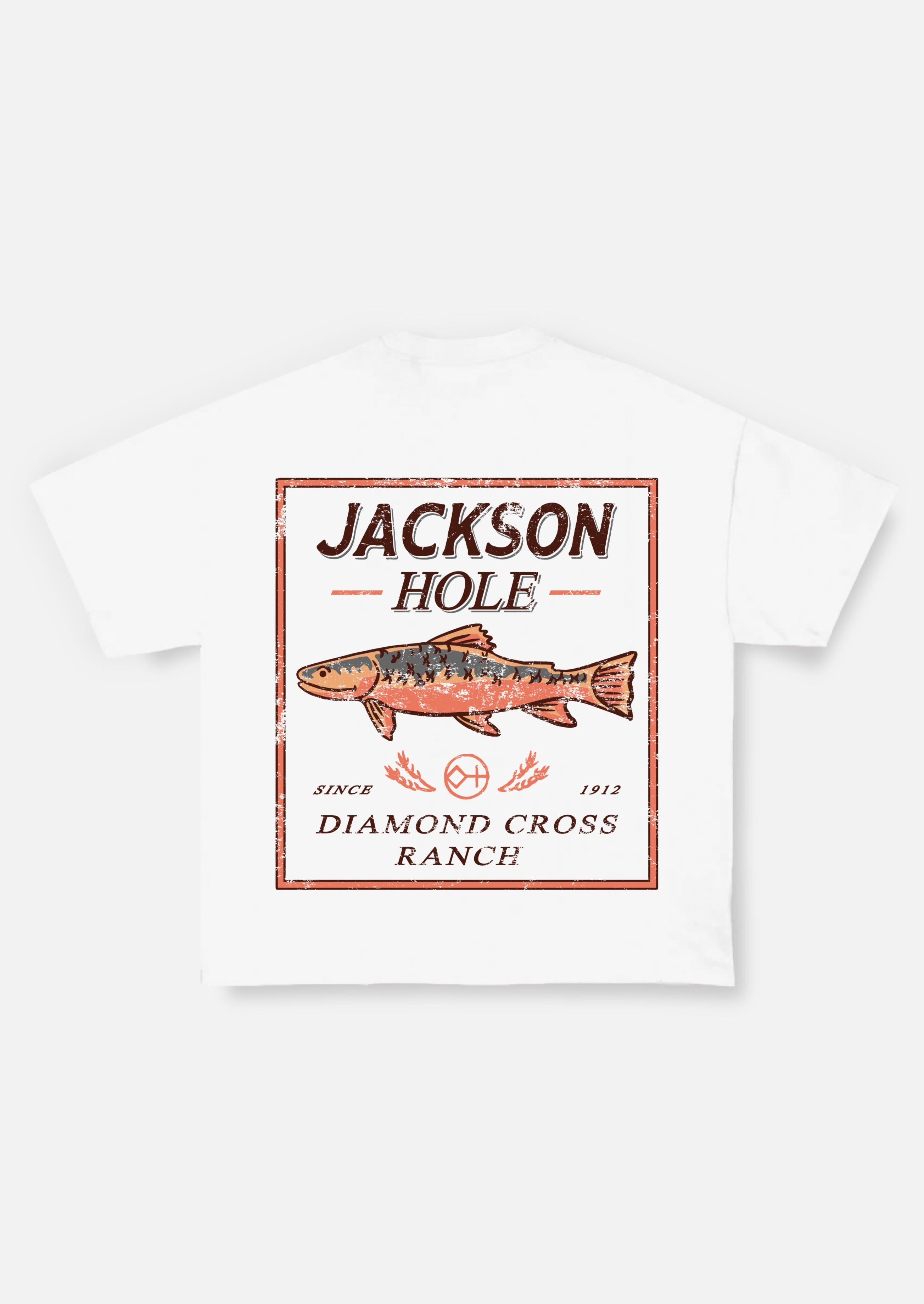 Diamond Cross Ranch Jackson Hole Fishin T-Shirt 