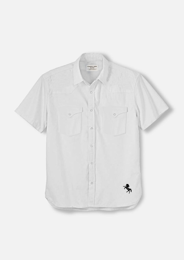 Diamond Cross Ranch Short Sleeve Cowboy Shirt