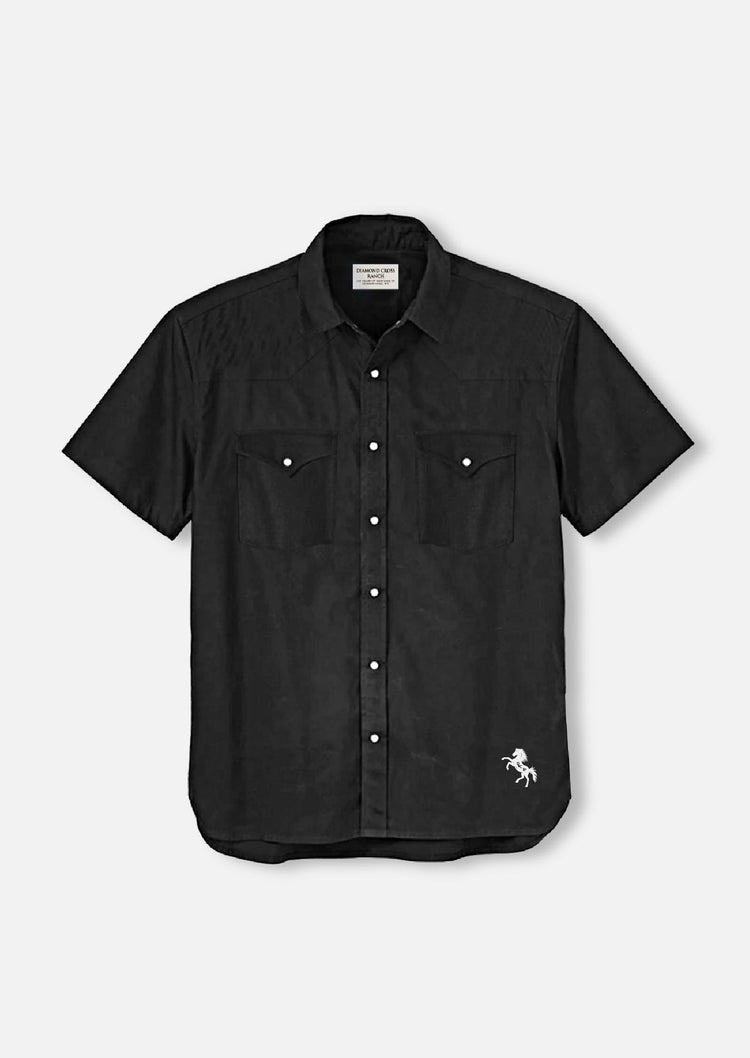 Diamond Cross Ranch Short Sleeve Cowboy Shirt