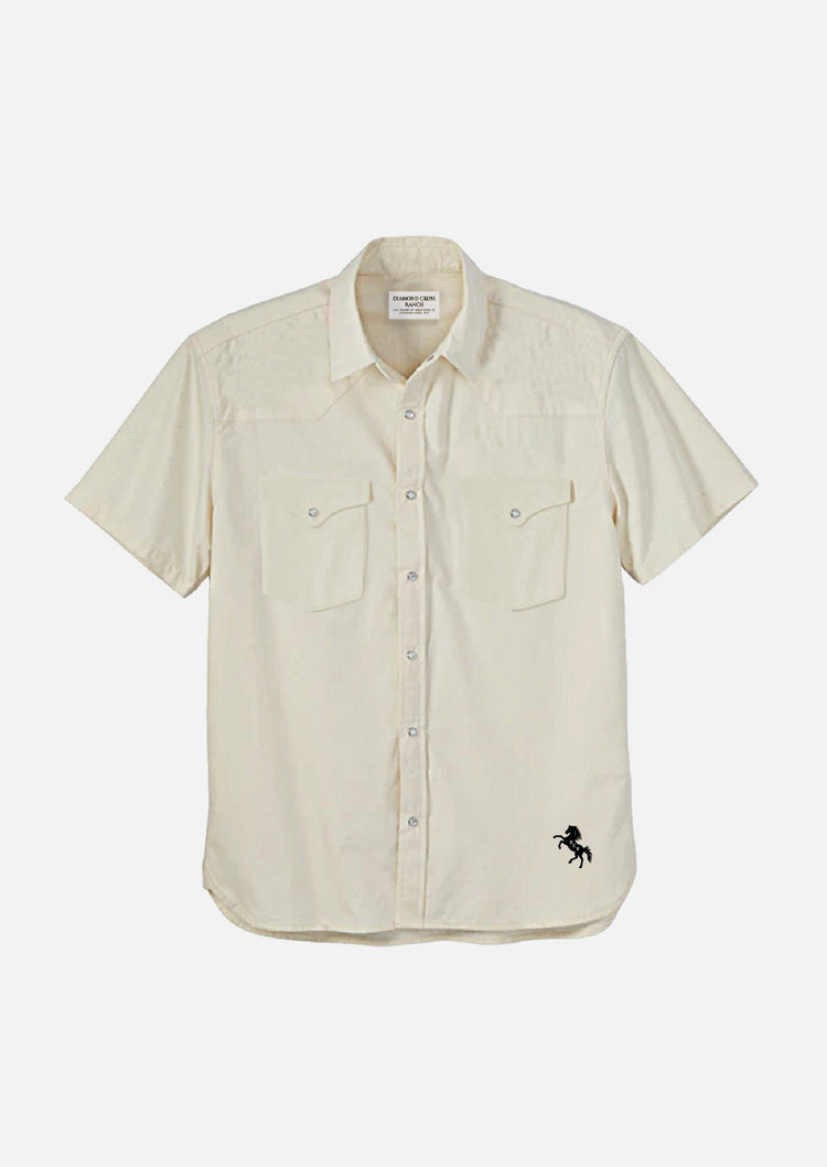 Diamond Cross Ranch Short Sleeve Cowboy Shirt