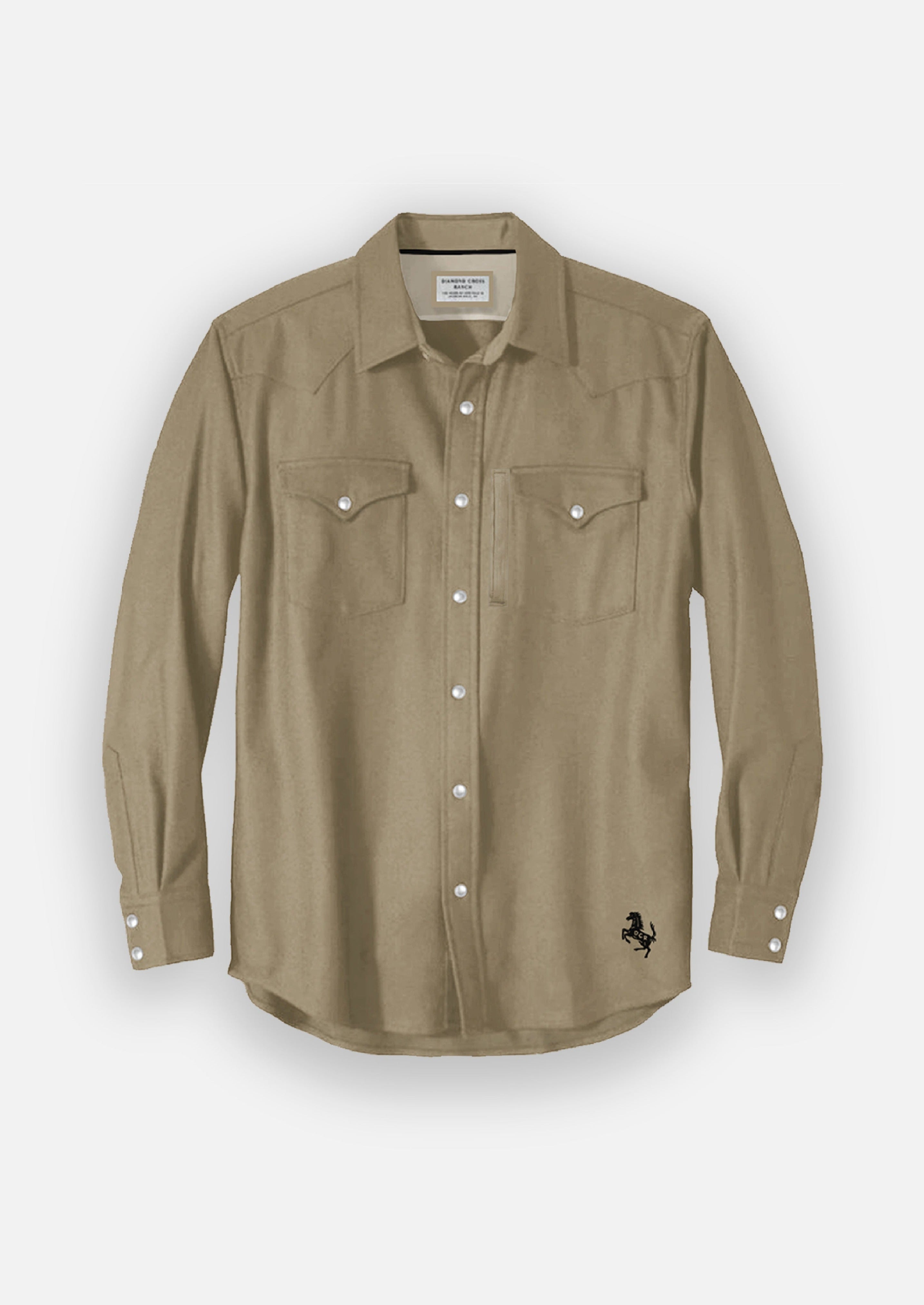 Cowboy Shirt Denim Blue / XL by Diamond Cross Ranch Cowboy Shirt Denim Blue / XL by Diamond Cross Ranch