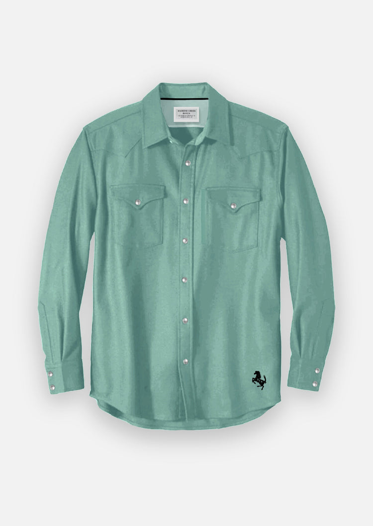 Diamond Cross Ranch Wyoming  Cowboy Shirt